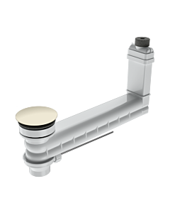 Kaldewei Clou Ab-/Überlaufventil 905300000231 pergamon, runder, emaillierter Deckel