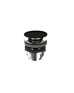 Kaldewei WB Push to open Ventil 100, 910500010676 schwarz matt