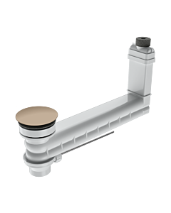 Kaldewei Clou Ab-/Überlaufventil 905300000030 bahamabeige, runder, emaillierter Deckel