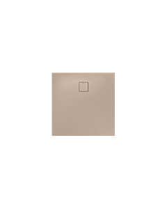 Receveur de douche Kaldewei ALUVIA 325311111662, antidérapant, orifice d&#39;évacuation Ø 90 mm, 90 x 90 x 20 cm, beige chaud 40