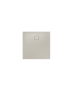 Receveur de douche Kaldewei ALUVIA 326811111668, antidérapant, orifice d&#39;évacuation Ø 90 mm, 120 x 120 x 20 cm, gris chaud 10