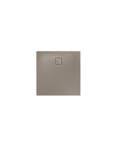 Kaldewei ALUVIA shower tray 325311111671, slip-resistant, drain hole Ø 90 mm, 90 x 90 x 20 cm, warm grey 60