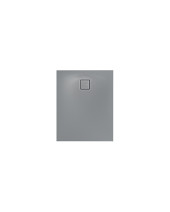 Kaldewei ALUVIA shower tray 325411111664, slip-resistant, drain hole Ø 90 mm, 100 x 80 x 20 cm, grey 40