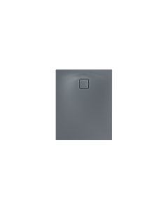 Kaldewei ALUVIA shower tray 325611111665, slip-resistant, drain hole Ø 90 mm, 140 x 100 x 20 cm, cool grey 70