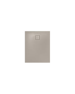 Kaldewei ALUVIA shower tray 325411111669, slip-resistant, drain hole Ø 90 mm, 100 x 80 x 20 cm, warm grey 30