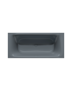 Kaldewei CONODUO NUIO DUO 818 Bathtub 281805300665 200x100cm, soundproof, cool grey 70