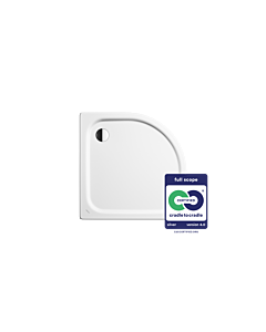 Kaldewei Zirkon 501-1 Duschwanne 455500010001 90 x 75 x 3,5 cm, weiss