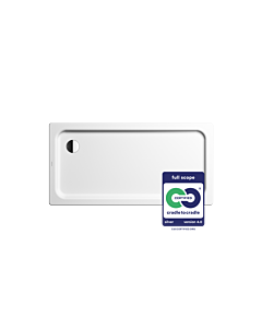 Kaldewei Duschplan XXL Duschwanne 423 432300010001 140 x 70 x 6,5 cm, weiss, antislip