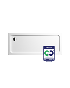 Kaldewei Duschplan XXL Duschwanne 424 432400010001 170 x 70 x 6,5 cm, weiss, vollantislip