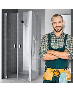 Kermi mesure de la cabine de douche 9980578 avec instructions, cabine de douche sur mesure