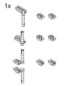 Kermi joints 2533865 pour V2 FW2 / V2 TS1, argent brillant, jeu de pièces de rechange