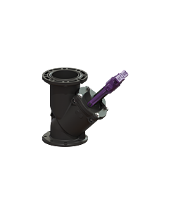 Kessel Absperrschieber 28715 DN 80, aus PE, senkrecht