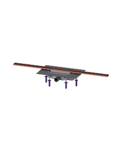 Kessel 45303.09 900 mm, cuivre brossé, Megastop