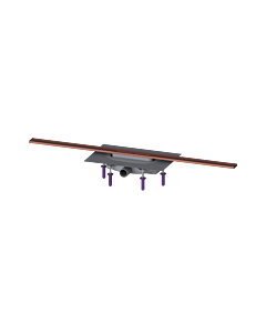 Kessel douche 45303.10 1000 mm, cuivre brossé, Megastop