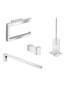 Keuco Editon 11 Bad Accressoires Set Haken,WC-Bürste,Handtuchhalter,Papierhalter