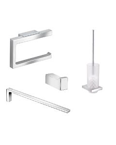 Keuco Editon 11 Bad Accressoires Set Haken,WC-Bürste,Handtuchhalter,Papierhalter