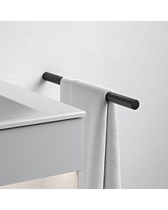 Keuco Reva Handtuchhalter 12820370000 450 mm, schwarz matt