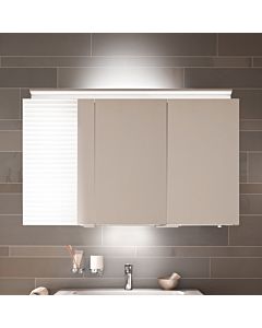 Keuco Royal L1 Spiegelschrank 13606171301 silber-gebeizt-eloxiert, 1300x742x150mm