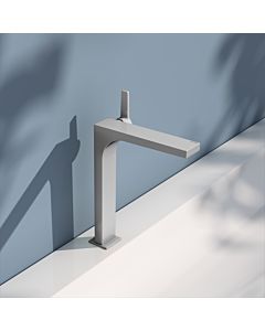 KEUCO Edition 11 single lever washbasin mixer 250, 51102210103 without drain fitting, stainless steel finish