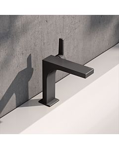 KEUCO Edition 11 single lever washbasin mixer 150, 51102350100 without drain fitting, brushed titanium black