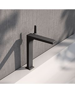 KEUCO Edition 11 single lever washbasin mixer 250, 51102350103 without drain fitting, brushed titanium black