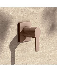 KEUCO Edition 11 single lever mixer 51151290002 flush-mounted, brushed rose gold