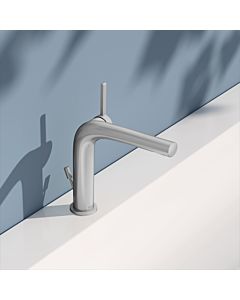 KEUCO Edition 400 single lever washbasin mixer 150, 51502210000 with pop-up waste set, stainless steel finish