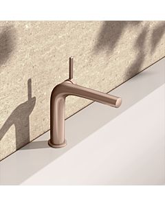 KEUCO Edition 400 mitigeur lavabo 150, 51502290100 sans garniture de vidange , or rouge brossé