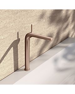 KEUCO Edition 400 mitigeur lavabo 290, 51502290103 sans garniture de vidange , or rouge brossé