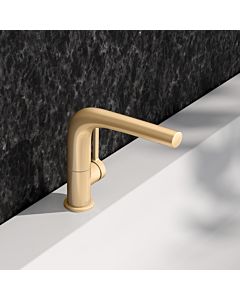 KEUCO Edition 400 mitigeur lavabo 150, 51505250100 pivotante , sans garniture de vidange , laiton brossé