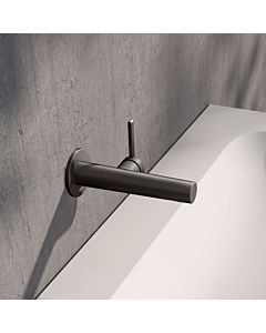 KEUCO Edition 400 mitigeur de lavabo 51516350101 à encastrer, saillie 16,5 cm, noir titane brossé