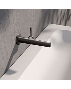 KEUCO Edition 400 mitigeur de lavabo 51516351101 encastré, saillie 19,7 cm, noir titane brossé