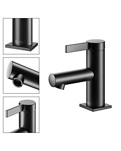 Keuco IXMO Pure 60 Black Selection basin mixer 59504371100 without waste set, black