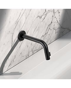 Robinet d&#39;évacuation d&#39;eau froide mural KEUCO IXMO 59518370201 noir mat, encastré, saillie 185 mm