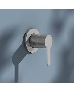 KEUCO IXMO Fertigmontageset 59551210301 Unterputz-Einhebelmischer, rund, edelstahl-finish