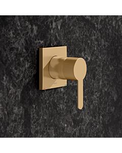 KEUCO IXMO trim kit 59551250302 concealed single lever mixer, square, brushed brass