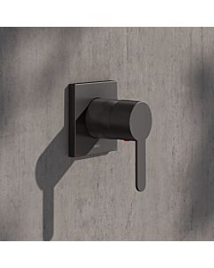 KEUCO IXMO Fertigmontageset 59551350302 Unterputz-Einhebelmischer, eckig, titanschwarz gebürstet