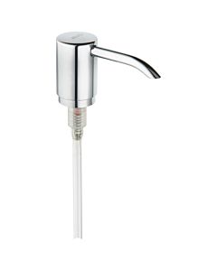 Keuco replacement pump Plan 04950070001 stainless steel finish, for lotion dispensers