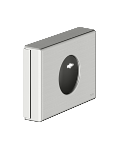 Distributeur de sachets hygiéniques Keuco 04976210000 finition inox, plastique ABS