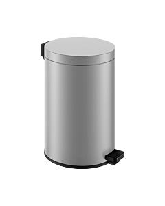 Keuco Abfallbehälter Universal 04988170000 Aluminium silber eloxiert