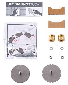 Keuco IXMO kit d&#39;adhésifs 04994000300 2x plaque de montage avec montage mural, 1x paquet d&#39;adhésifs