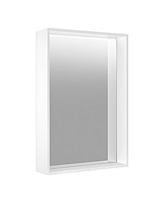 Keuco Plan light mirror 07896171000 460x850x105mm, 2000 light color, silver-stained-anodized