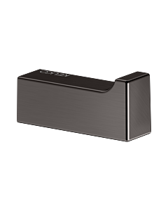 KEUCO Edition 11 Handtuchhaken 11114350000 Titanschwarz gebürstet, 47 mm