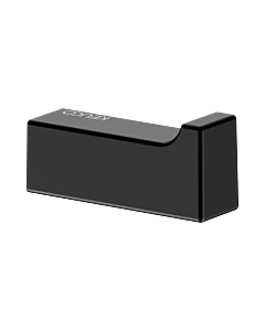 Keuco Edition 11 Handtuchhaken 11114370000 schwarz matt, Ausladung 47 mm