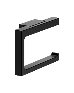 Keuco Edition 11 Toilettenpapierhalter 11162370000 offene Form, schwarz-matt