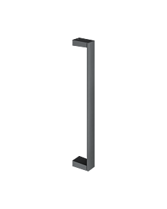 Keuco Edition 11 Handtuchhalter 11170130000 ca. 30x50cm, Schwarzchrom gebürstet, für 6 Gästehandtücher