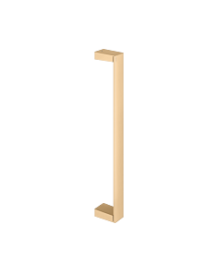 KEUCO Edition 11 porte-serviettes 11170250000 pour serviettes invités, laiton brossé