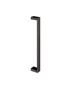 KEUCO Edition 11 Handtuchhalter 11170350000 für Gästehandtücher, Titanschwarz gebürstet