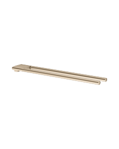 Keuco Edition 400 towel rail 11518030000 brushed bronze, 450mm, 2-part, fixed