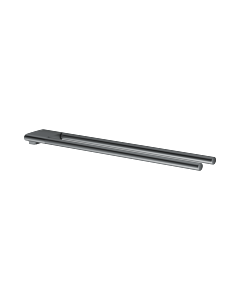 Keuco Edition 400 towel rail 11518130000 Brushed black chrome, 450mm, 2-part, fixed